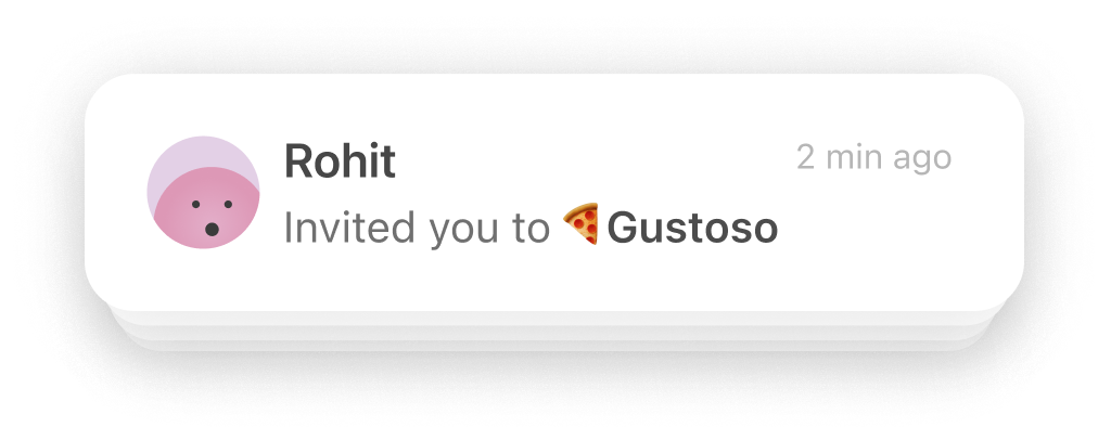 Rohit invited you to Gustoso